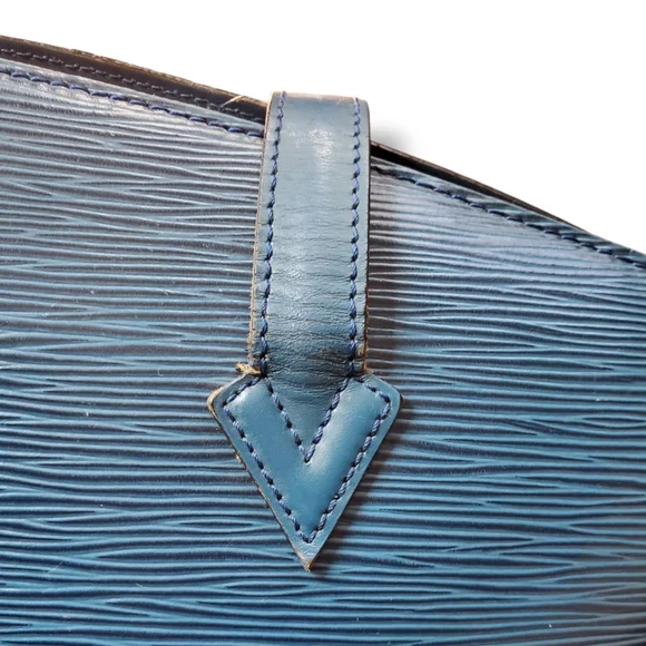 LOUIS VUITTON Vintage Toledo Blue Epi SAINT JACQUES Shopping Tote Shoulder Bag - Picture 11 of 17